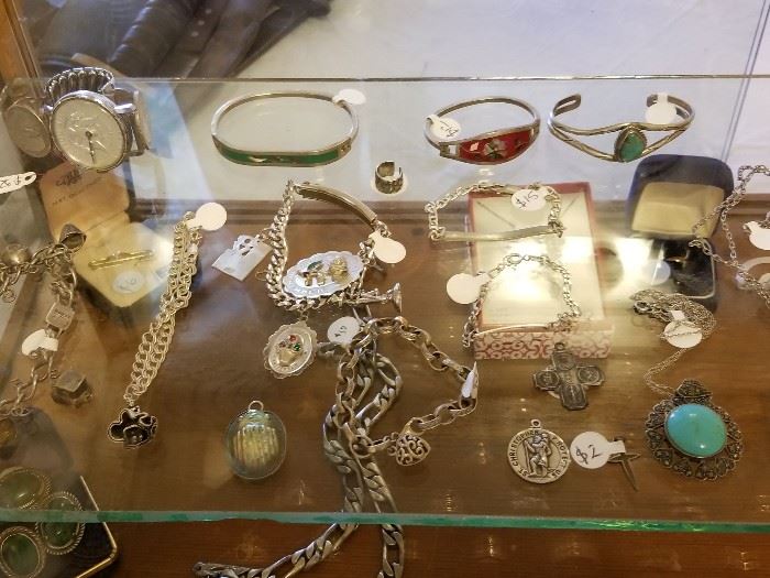 Sterling jewelry (not on site until day of sale). Most of the jewelry is not pictured.