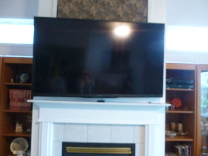 Large screen TV.