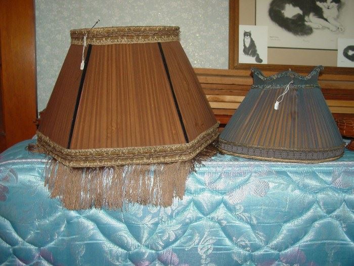 Antique Lamp Shades in very Good Condition