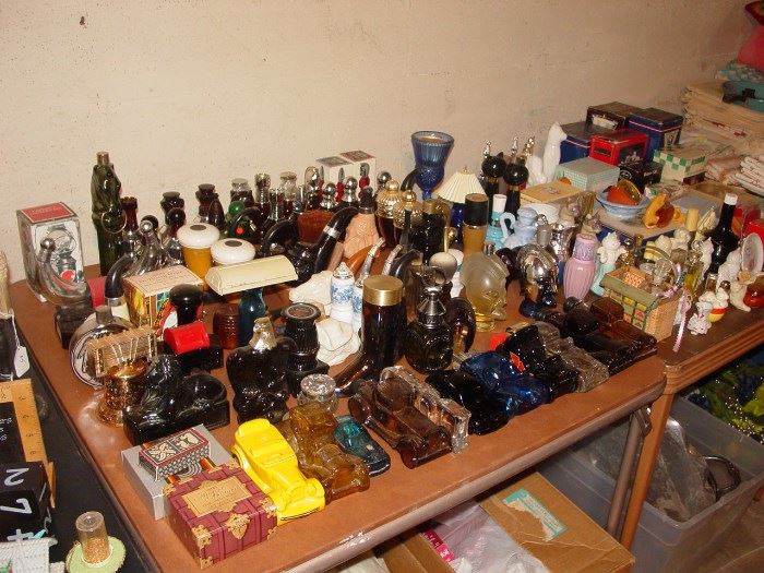 Huge selection of Avon bottles