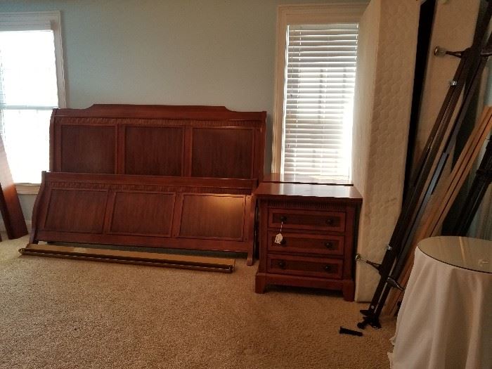 Lexington king bed and matching pieces.