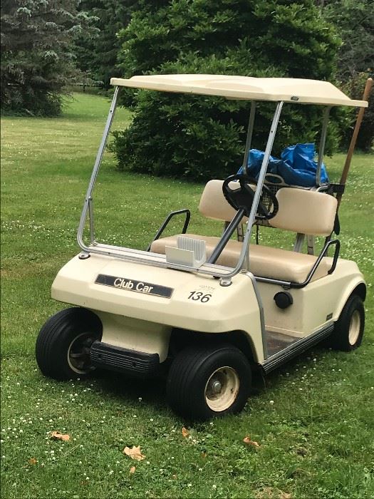 GAS POWERED GOLF CART $1900.00, WILL NOT BE HALF PRICE. FIRM
