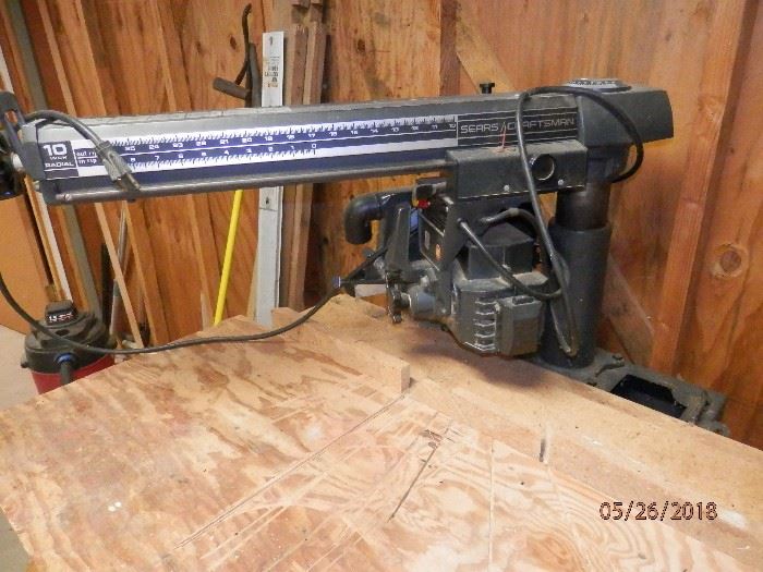 10 inch Craftsman saw from the 80's