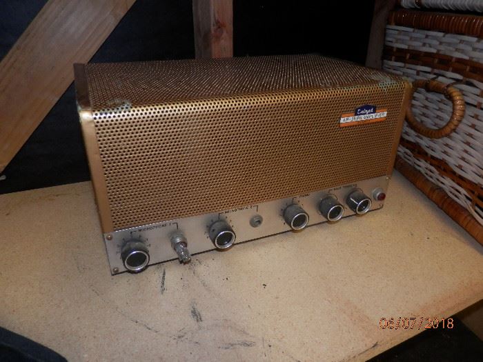 Vintage Calrad PA Tube Amplifier
