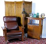 Large collection of contemporary, Stickley Arts-n-Crafts furnishings