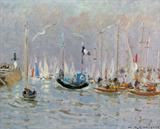 Andre Hambourg (French) 'Les Yachts'