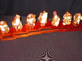 Hand Carved Chinese Deities