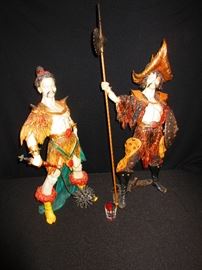 Large Sculptures of Warriors by G. Dante