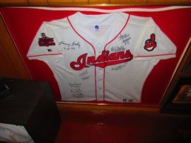 Signed Indians Jersey 