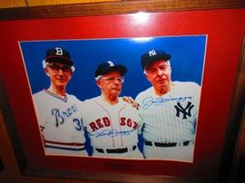 Signed Autograph of Joe Dimaggio & Co.