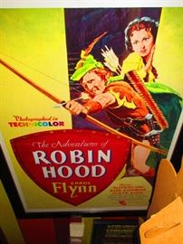 Vintage Robin Hood Movie Poster
