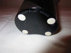 Signature of Kosta Boda Vase