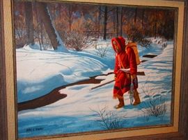 Eskimo Painting by James E. Seward