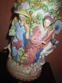 Detail of LLadro "Jarron Japones" Vase