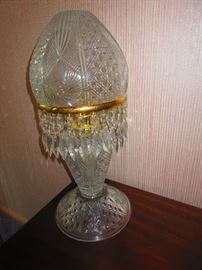 Large Crystal Lamp