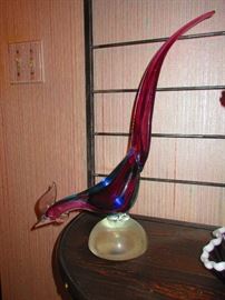Art Glass Rooster
