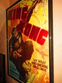 Vintage King Kong Movie Poster