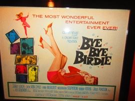 Vintage Bye Bye Birdie Movie Poster