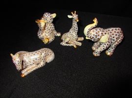 Group of Herend Figurines