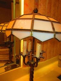 Leaded Glass Lamp