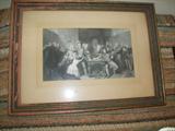 Antique/Vintage Etching on paper Kenneth Chapman?