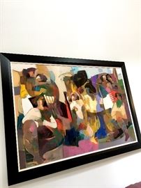 Another Statement Piece...This LARGE Colorful Hessam...