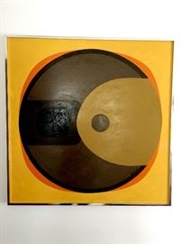Yep...Another Large Wall Piece...Measures 3' x 3'...