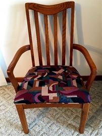 Two Of Them Are Arm Chairs...LOVE The Fabric!...