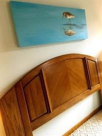 Upstairs...There's A Beautiful (again like new) King Size Headboard...