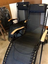 Three Cabela's Zero Gravity Loungers...