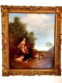 Also A Signed WM. Shayer Framed Oil...STUNNING!...