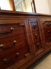 We have A Lot Of Bedroom Furniture...Like This Amazing 9 Drawer Dresser w/Mirror...