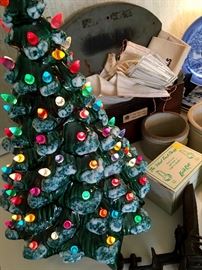 We Have Some Cool Vintage Treasures Everywhere...Yes...This Is The Large Vintage Tree...
