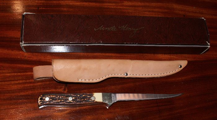 Made in USA Uncle Henry Fishing Knife  