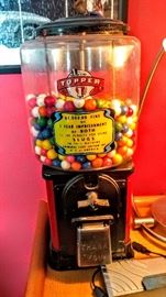 Vintage gum ball machine