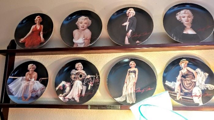 Marilyn Monroe collector plates