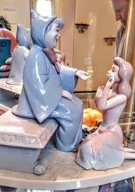 Cinderella & Fairy God Mother Lladro