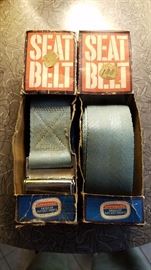 pair of "new" vintage aftermarket seat belts!