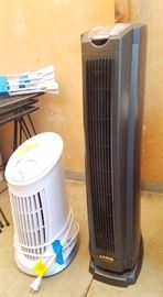 Air filter and space heater