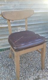 Rustic MCM student chair