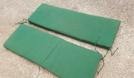 Cushion covers for chaise lounge or large bench