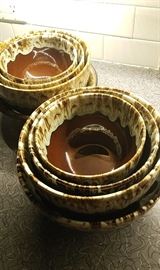 Everstone Stoneware large Nesting bowls