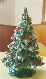 Vintage ceramic Xmas tree