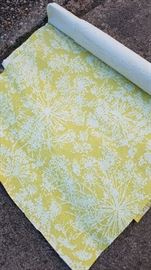 Vintage wallpaper remnants