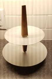 two tier MCM fruit bowl/storage