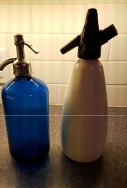 BOC England white Seltzer bottle