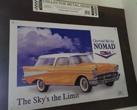 '57 Chevy Nomad Tin Sign