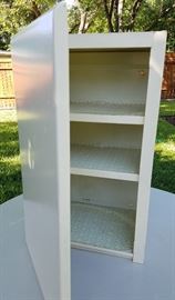 American Brand Vintage Metal kitchen cabinets (upper vertical left hand)