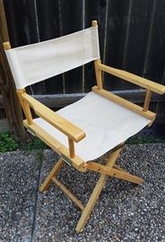 Nice collapsible director's chair