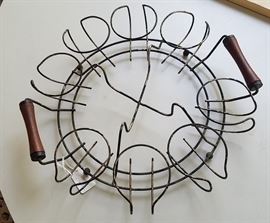 8 glass (and ice bucket) cocktail caddy